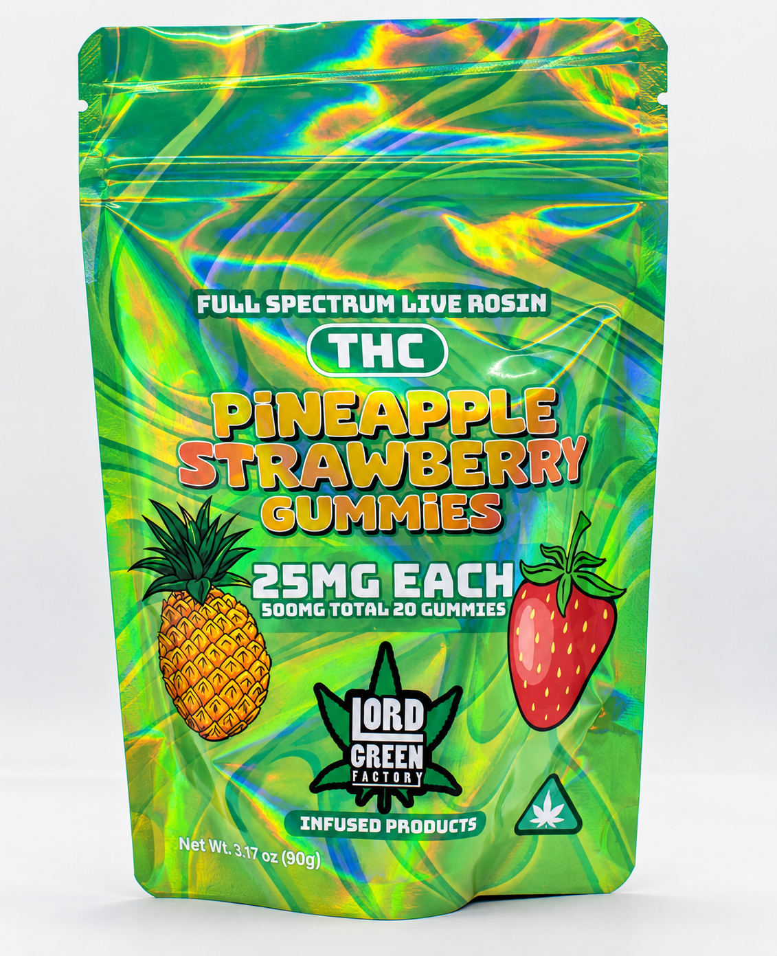 Pineapple Strawberry Gummy Packs