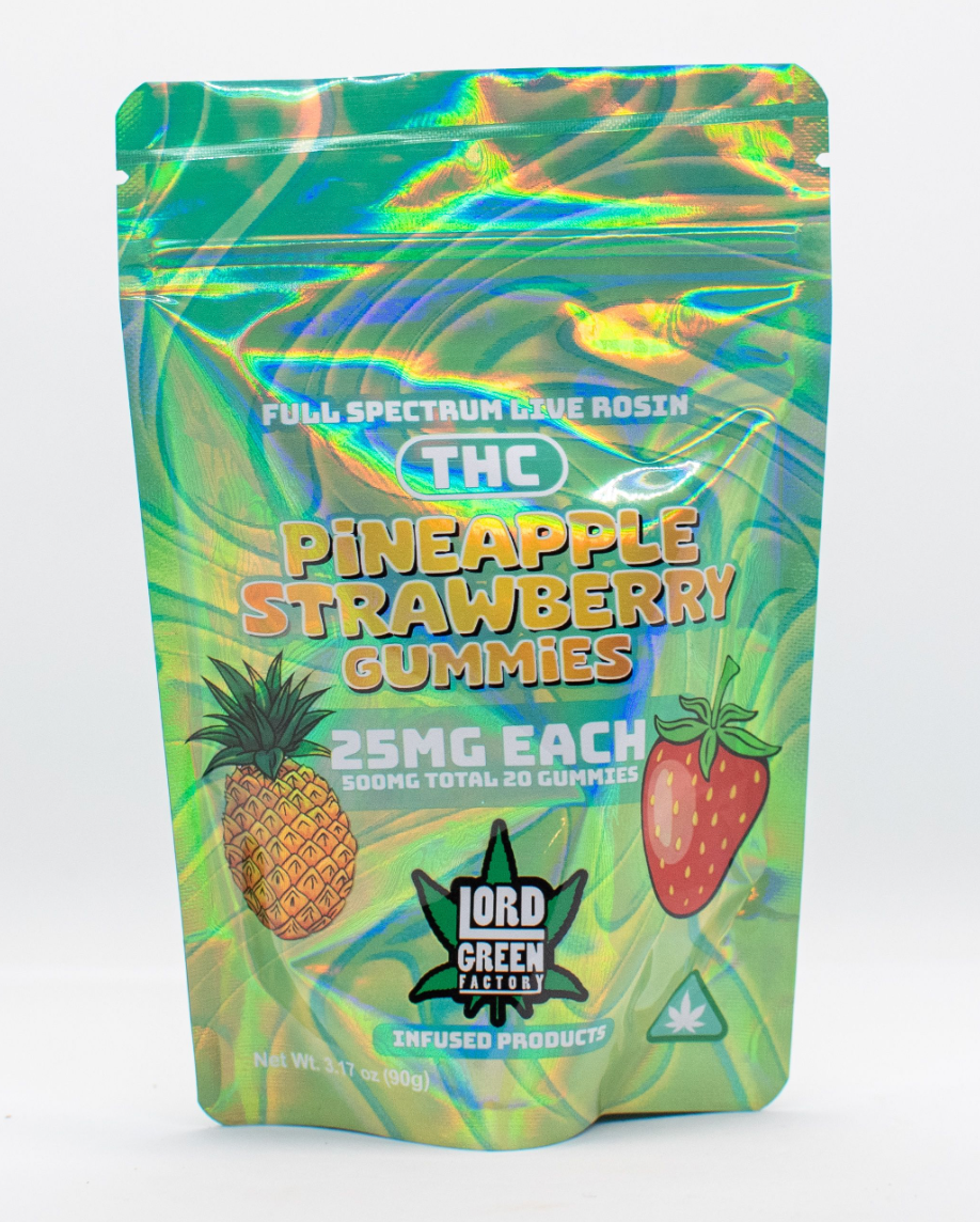 Pineapple Strawberry Gummy Packs